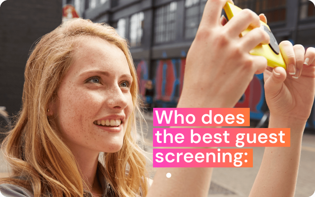 Who does the best guest screening: Airbnb, Vrbo, or Booking?