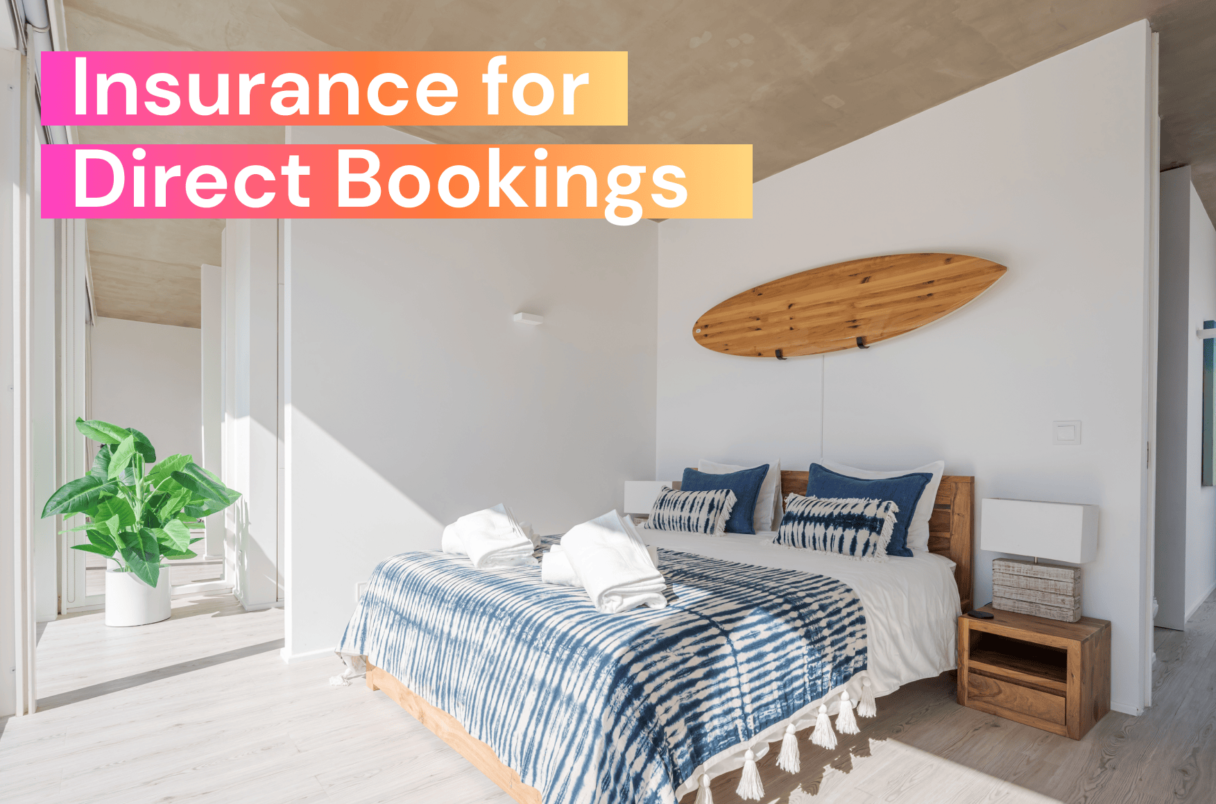 What insurance to use for direct bookings?
