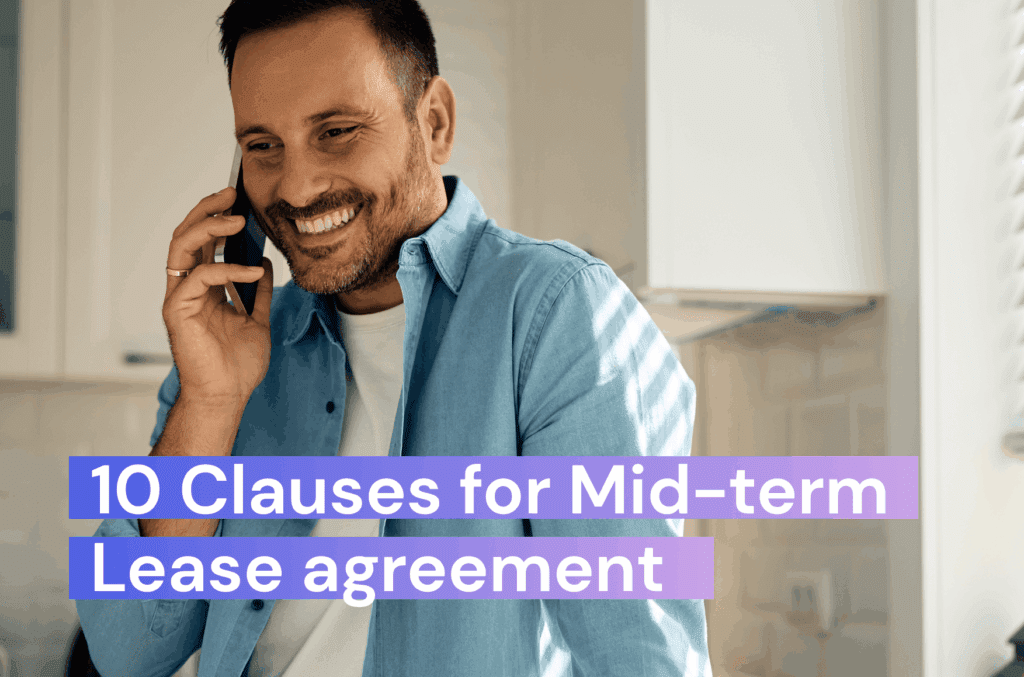 10 Clauses for Mid-term Lease agreement